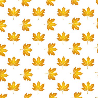 sonbahar yaprakları ile desen