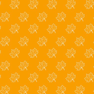 sonbahar yaprakları ile desen