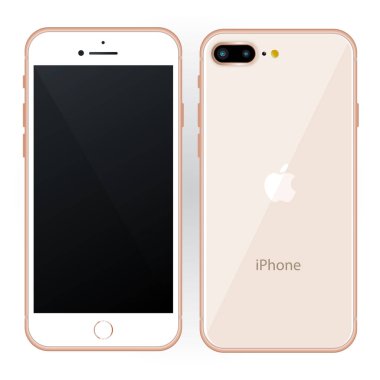 Smartphone düz simgeler  