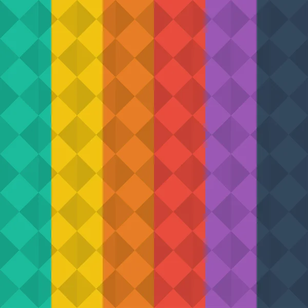 Геометрический цветовой узор — стоковый вектор