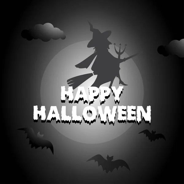 Šťastný halloween transparent — Stockový vektor