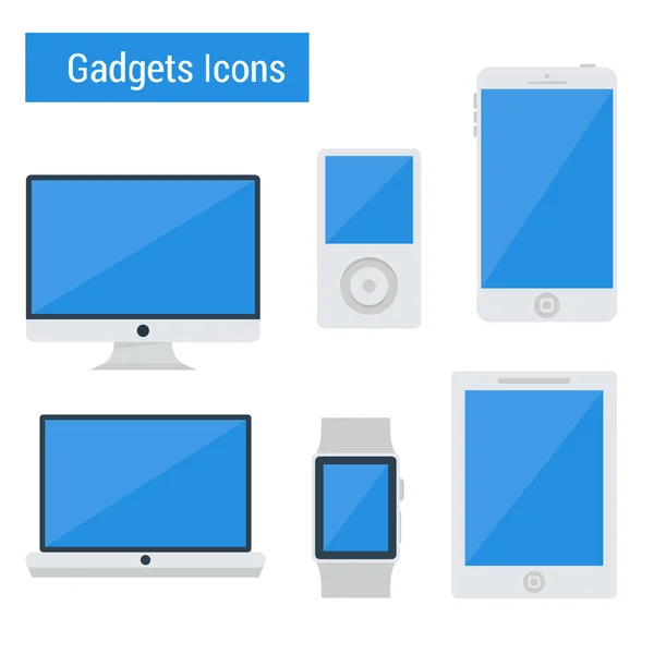Conjunto de iconos Gadget — Archivo Imágenes Vectoriales