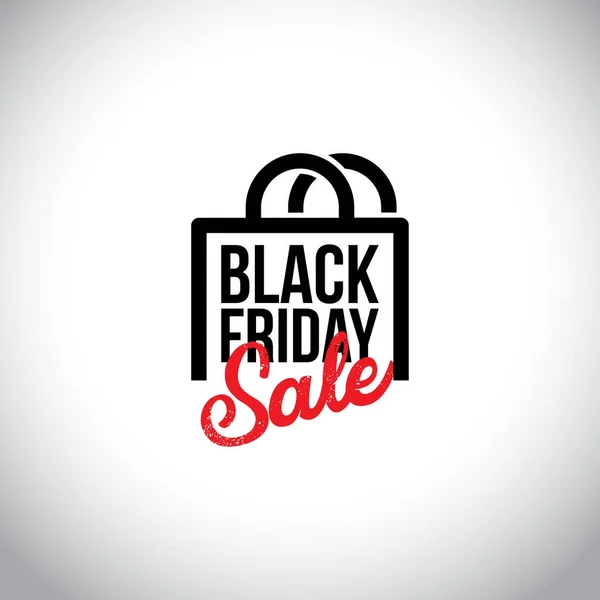Vlag van black friday koop — Stockvector