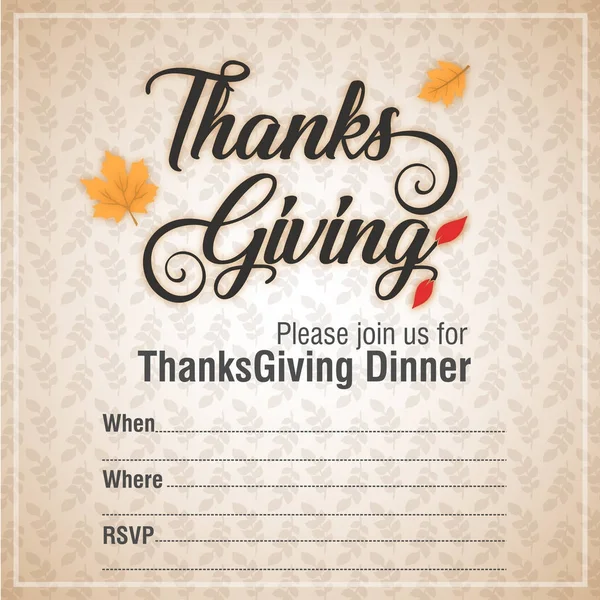 Şükran günü kartı