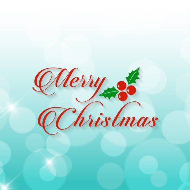 Noel tebrik kartı veya poster