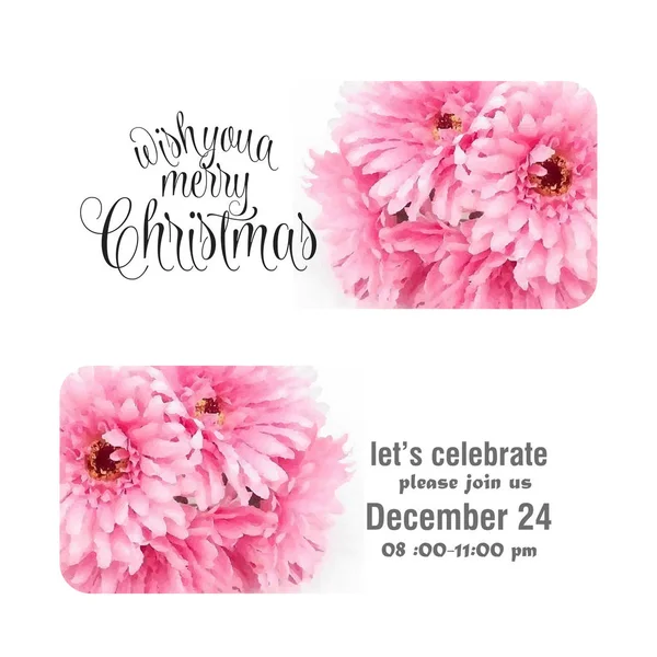 Noel davetiye, vektör, illüstrasyon