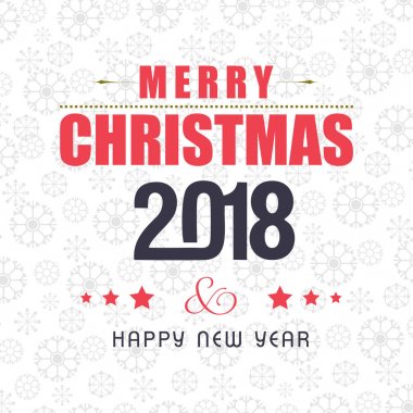 şık Noel tebrik kartı, vektör, illüstrasyon  