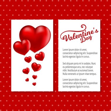 Valentine's day card  clipart