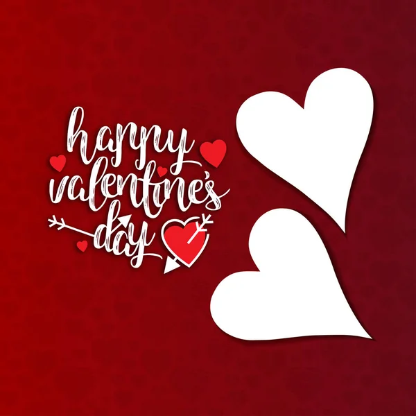 Happy Valentine's day card — Stock Vector