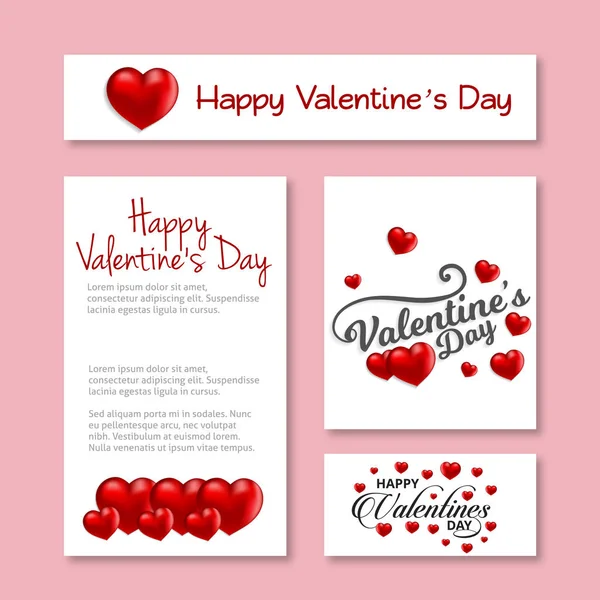 Buon San Valentino card — Vettoriale Stock