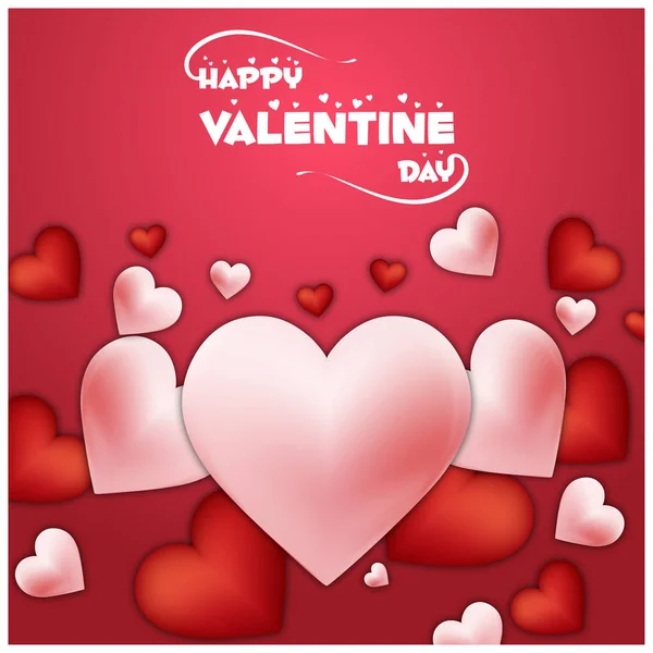 Happy Valentine day — Stock Vector