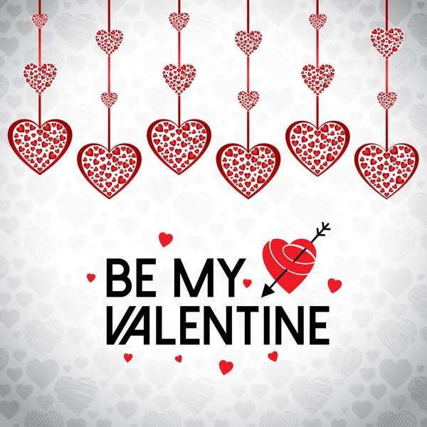 Be my Valentine' with pattern