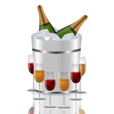 Mutlu doğum günü tebrik kartı, renkli vektör çizim zarif tasarım 