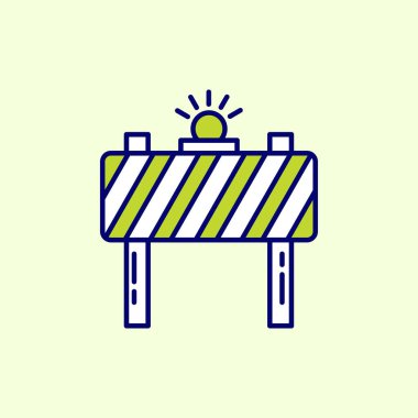 İşçi Bayramı simgesi ile açık renkli renkli vektör çizim 