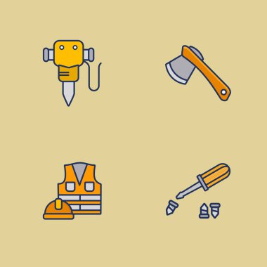 İşçi Bayramı şirket logosu ile açık renkli vektör çizim 