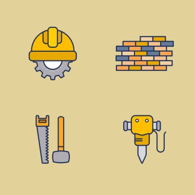 İşçi Bayramı şirket logosu ile açık renkli vektör çizim 