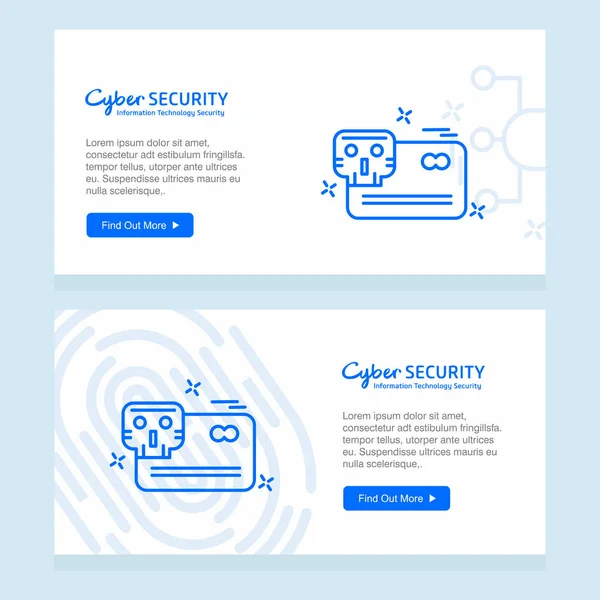 Design Segurança Cibernética Com Design Criativo Logotipo —  Vetores de Stock