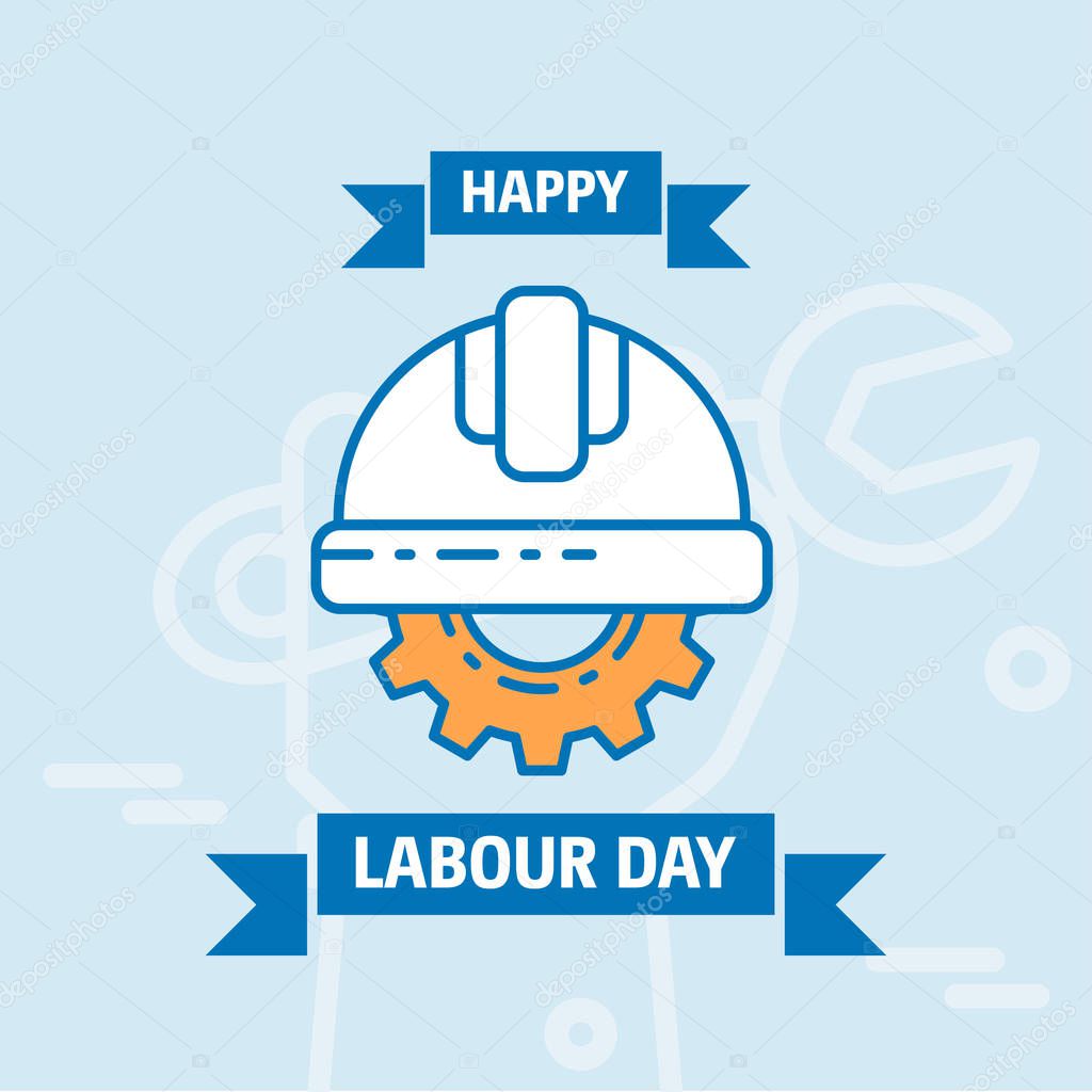 Happy Labour day design