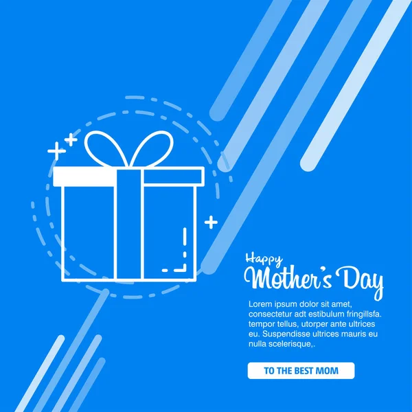 happy mother day, holiday background. can be use for sale advertisement, backdrop. vector