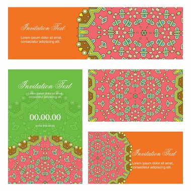 Davetiye kartı yaratıcı tasarım