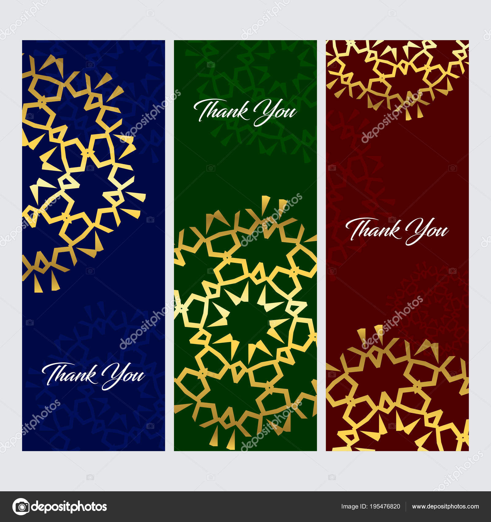 Thank You Typography Design Vector Illustration Stock Vector by