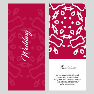 Zarif Festival düğün kartları tasarımı