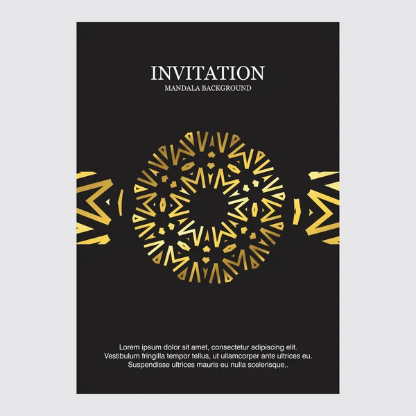 Design Criativo Para Cartão Convite Festivo — Vetor de Stock