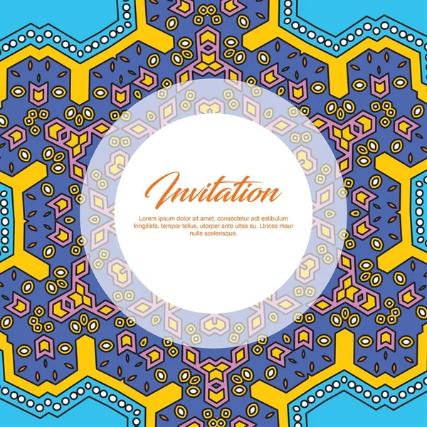 Davetiye kartı yaratıcı zarif tasarım