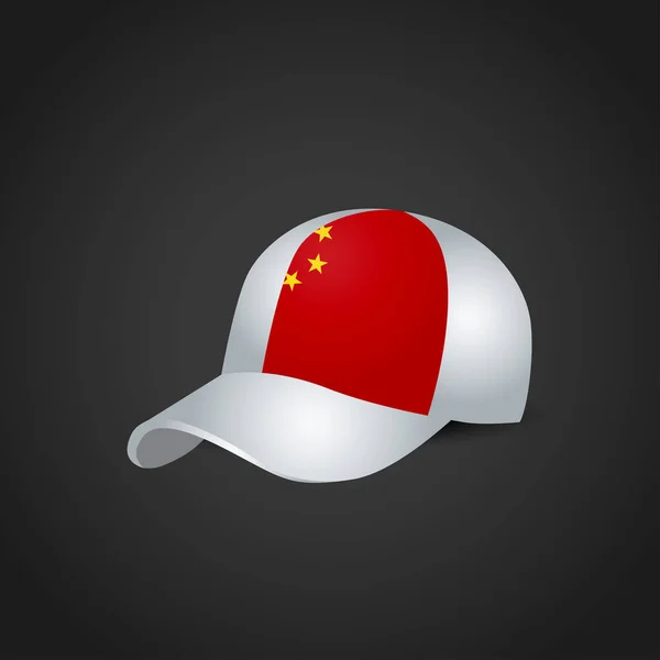 China Vlag Ontwerpen Navigatie Pictogram Vector — Stockvector