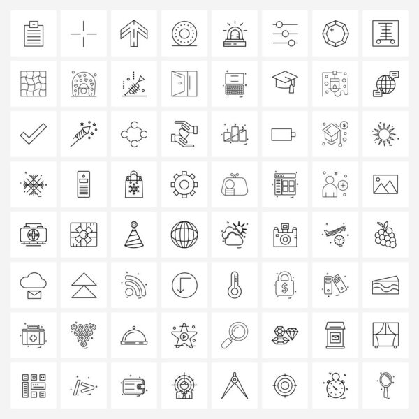 Иконы сирены, опасности, тревоги, сладкого вектора
