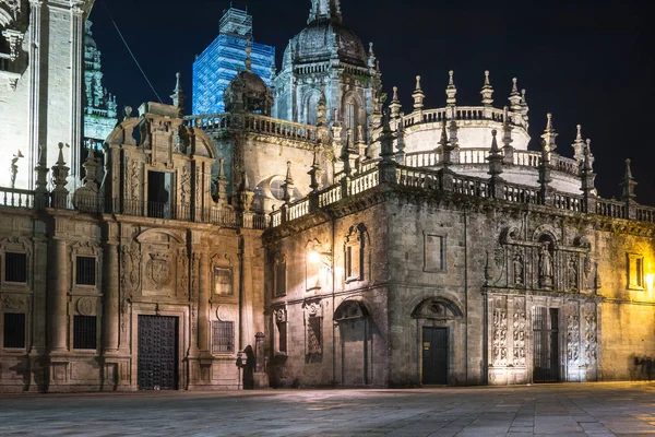 Vista laterale della Cattedrale di Santiago — Foto Stock