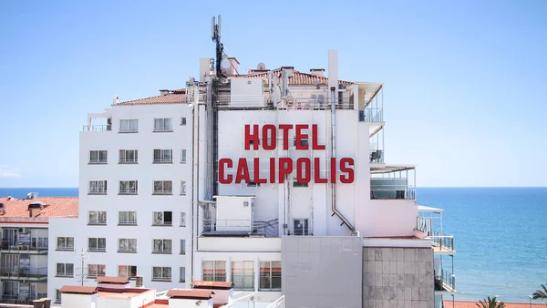 Hotel Calipolis en Sitges, España — Foto de Stock