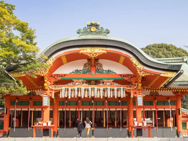 Il Santuario Fushimi Inari Taishi — Foto Stock
