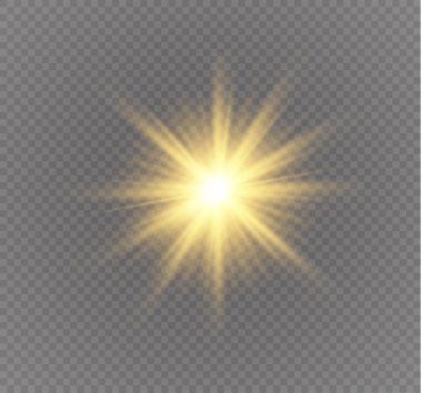 saydam bir arka plan ışığı efekti, üzerinde yıldız vektör çizim. Sparkles ile patlama.