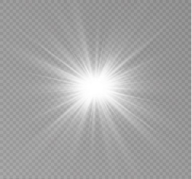 saydam bir arka plan ışığı efekti, üzerinde yıldız vektör çizim. Sparkles ile patlama.