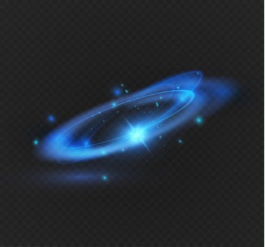 Dairesel lens flare şeffaf ışık etkisi. Soyut çapraz elips. Dönme kızdırma hattı. Güç enerji. Parlayan yüzük izleme arka plan. Yuvarlak parlak çerçeve. Vektör daire.