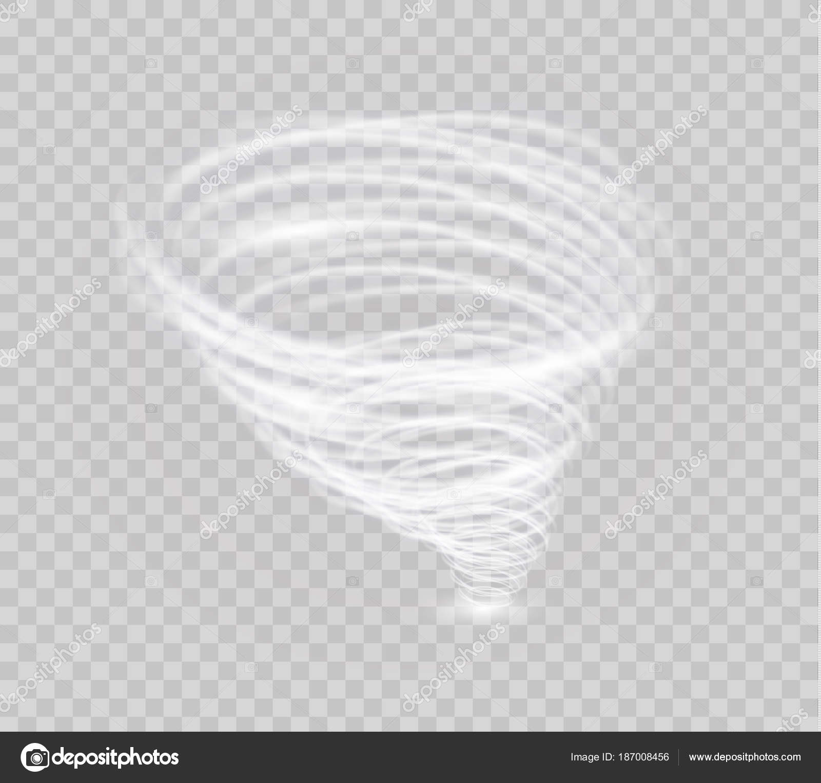 輝く竜巻だ。風を回転させる。美しい風の効果。透明な背景に隔離されています。ベクターイラスト ストックベクター  ©roman11998866@gmail.com 187008456, image size:1600x1526
