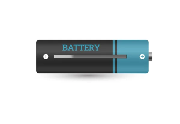 Batteriladdare med finger låga batterier och indikatorer, hög vektorillustration isolated.vector — Stock vektor