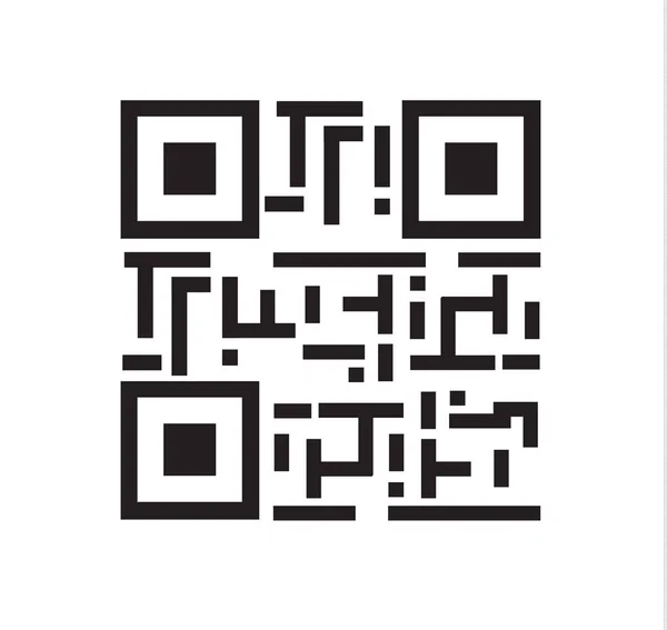 Ícone de código de barras realista. Um código de barras simples e moderno. Marketing, o conceito da Internet. Sinal de vetor na moda de uma marca de mercado de desenho de site, aplicação móvel. Código de barras logotipo —  Vetores de Stock