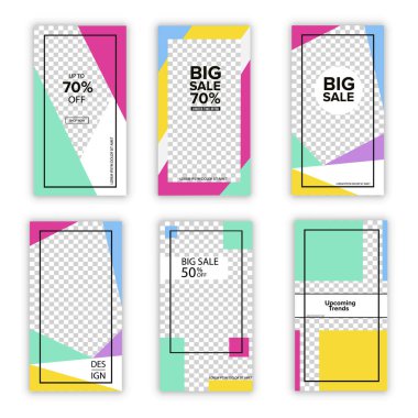 şablon sosyal ağlar