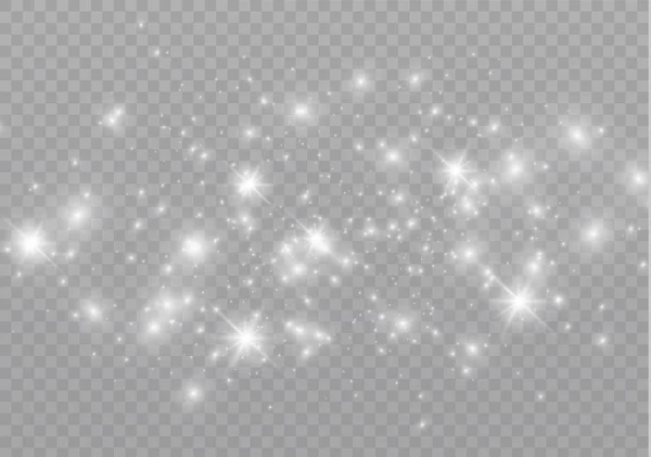 Poussière étincelle étoiles — Image vectorielle