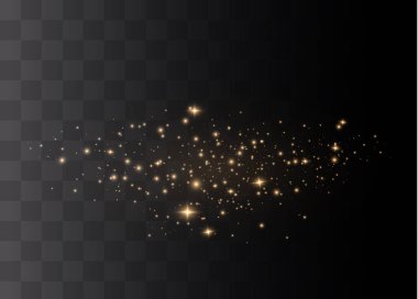 Noel ışık efekti.