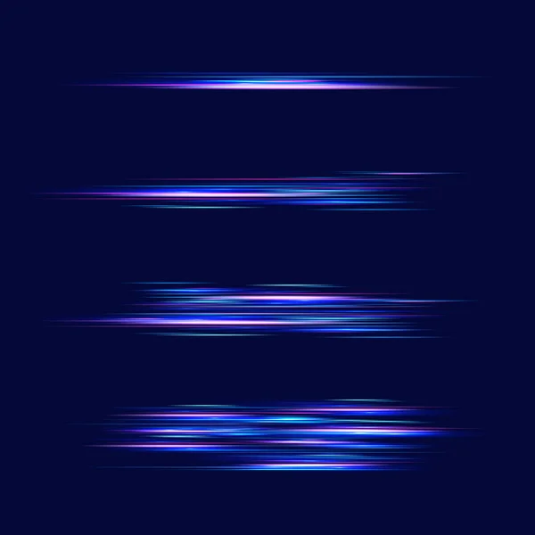 Blue lines movement. — ストックベクタ