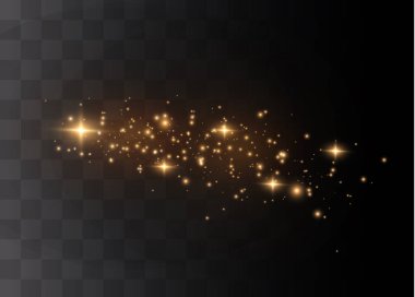 Noel ışık efekti.