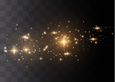 Noel ışık efekti.