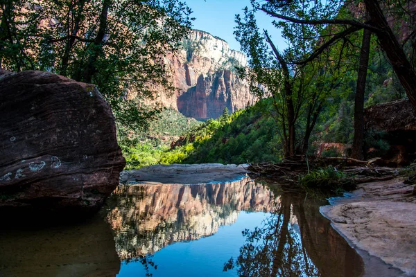 Zümrüt havuzu Zion National Park içinde alt