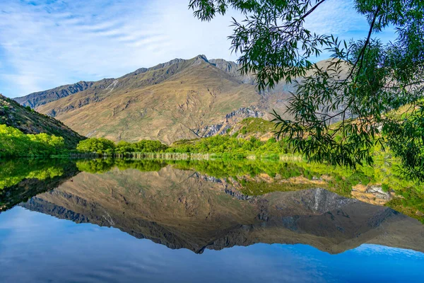 Diamond Lake Rocky Peak Trail Wanaka Area New Zealand — Stock Photo, Image