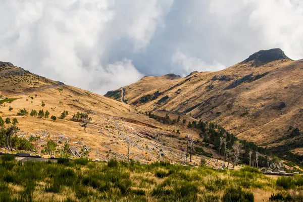 Landscape around Pico do Arieiro, Madeira island, Portugal — стокове фото