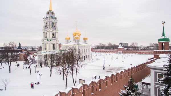 Tula Kremlin kış hava görünümünde 05.01.2017