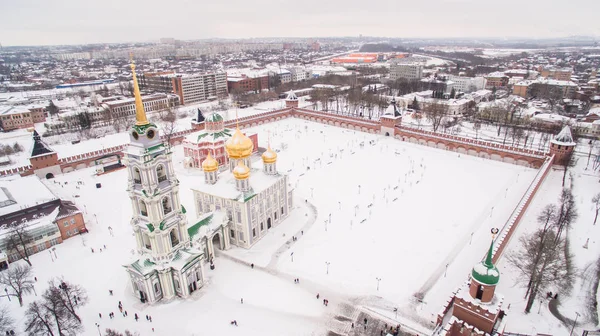 Tula Kremlin kış hava görünümünde 05.01.2017
